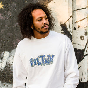 Filthy True Blue Long Sleeve Shirt (wht/blu)